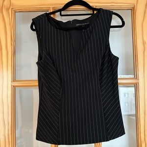 White House Black Market Pinstripe Tank